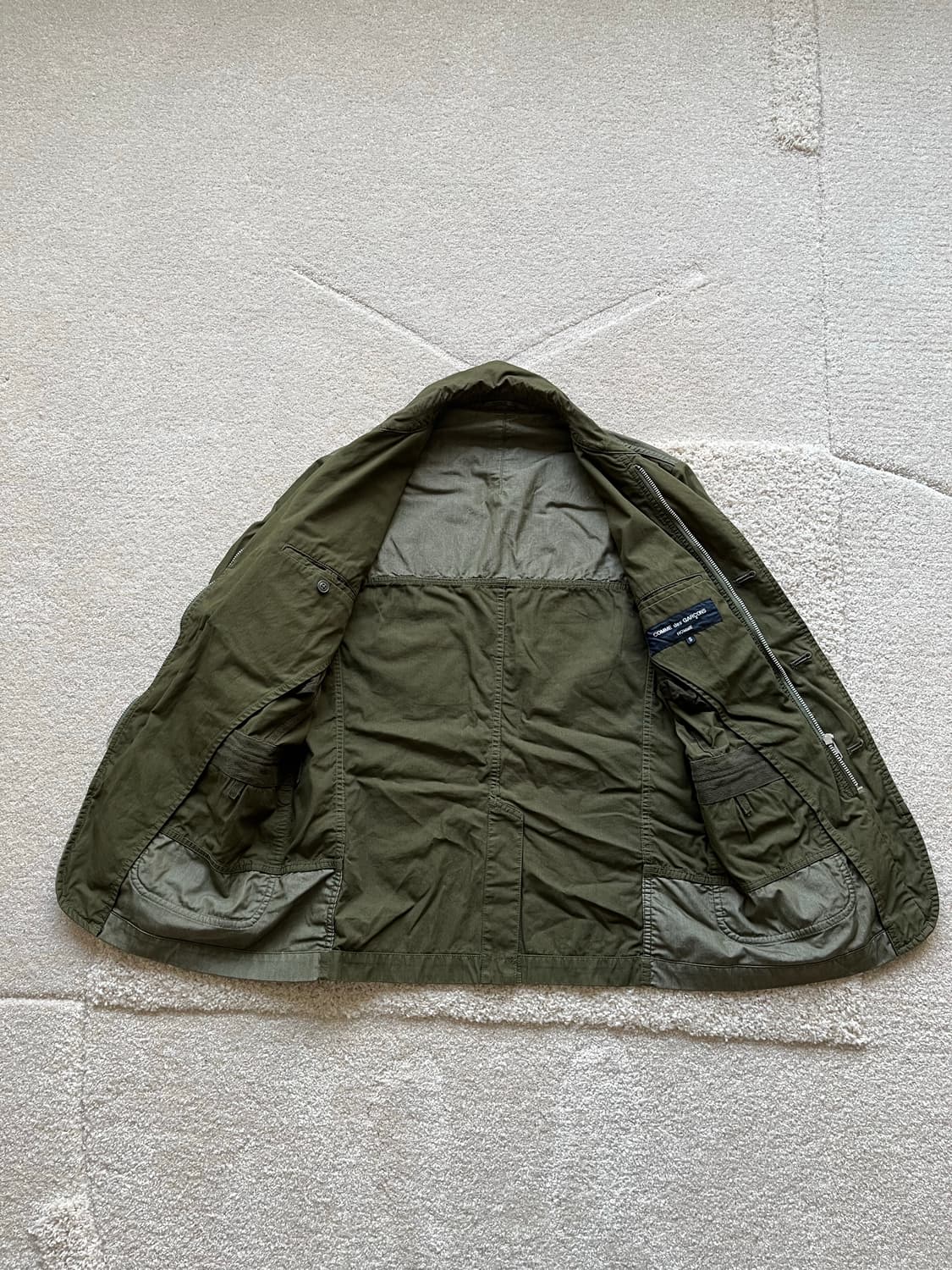 꼼데가르송 옴므 패치워크 필드 자켓 (100) 상품이미지6