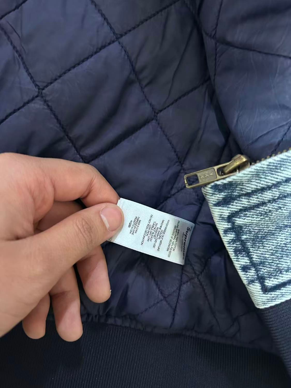 슈프림 두카티 데님 자켓 L 상품이미지4