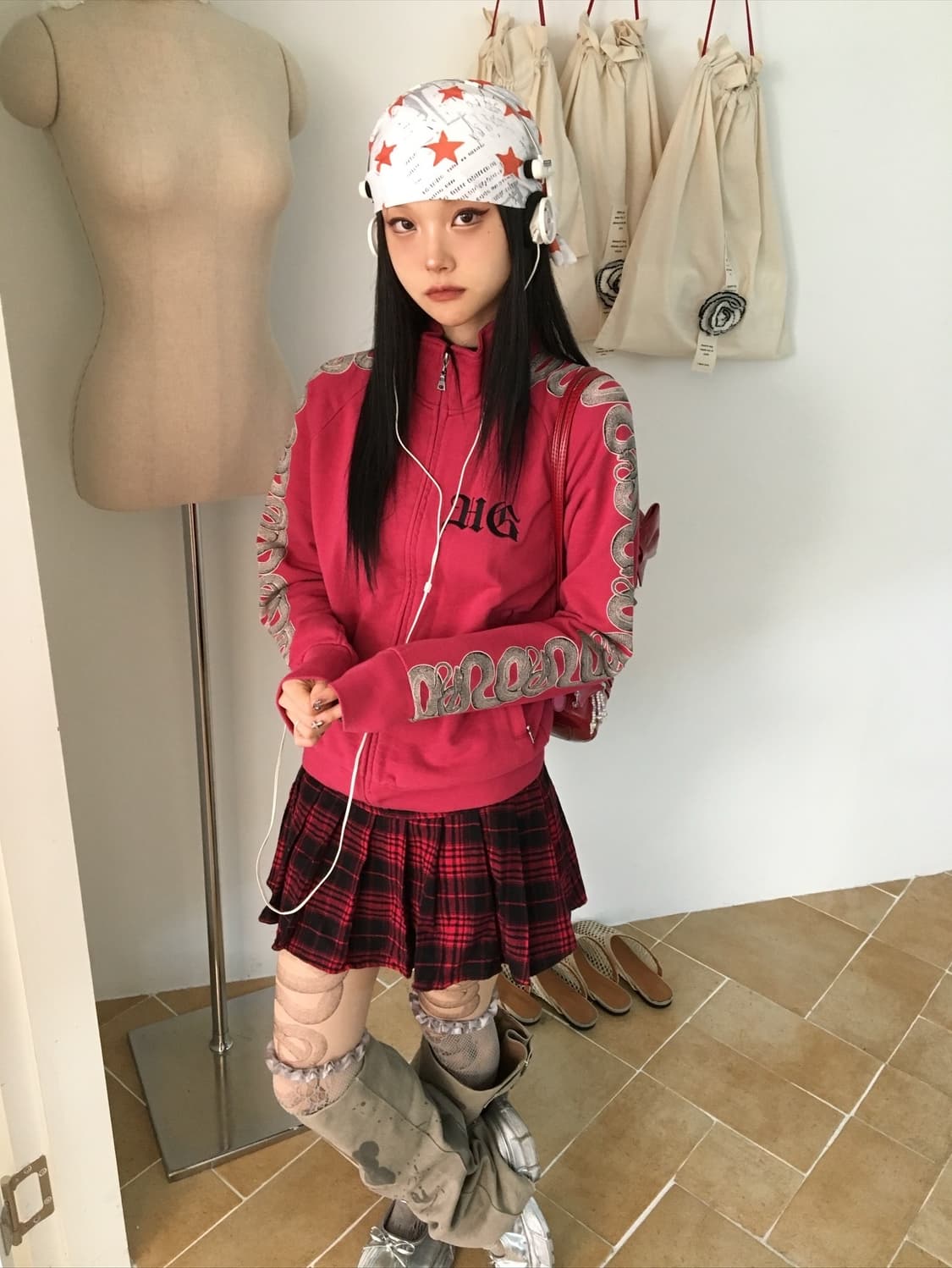 히스테릭글래머 스네이크 자켓 상품이미지5