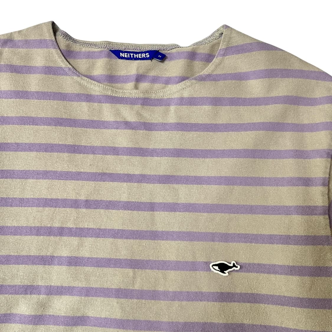 NEITHERS 스트라이프 긴팔 티셔츠 L 상품이미지3
