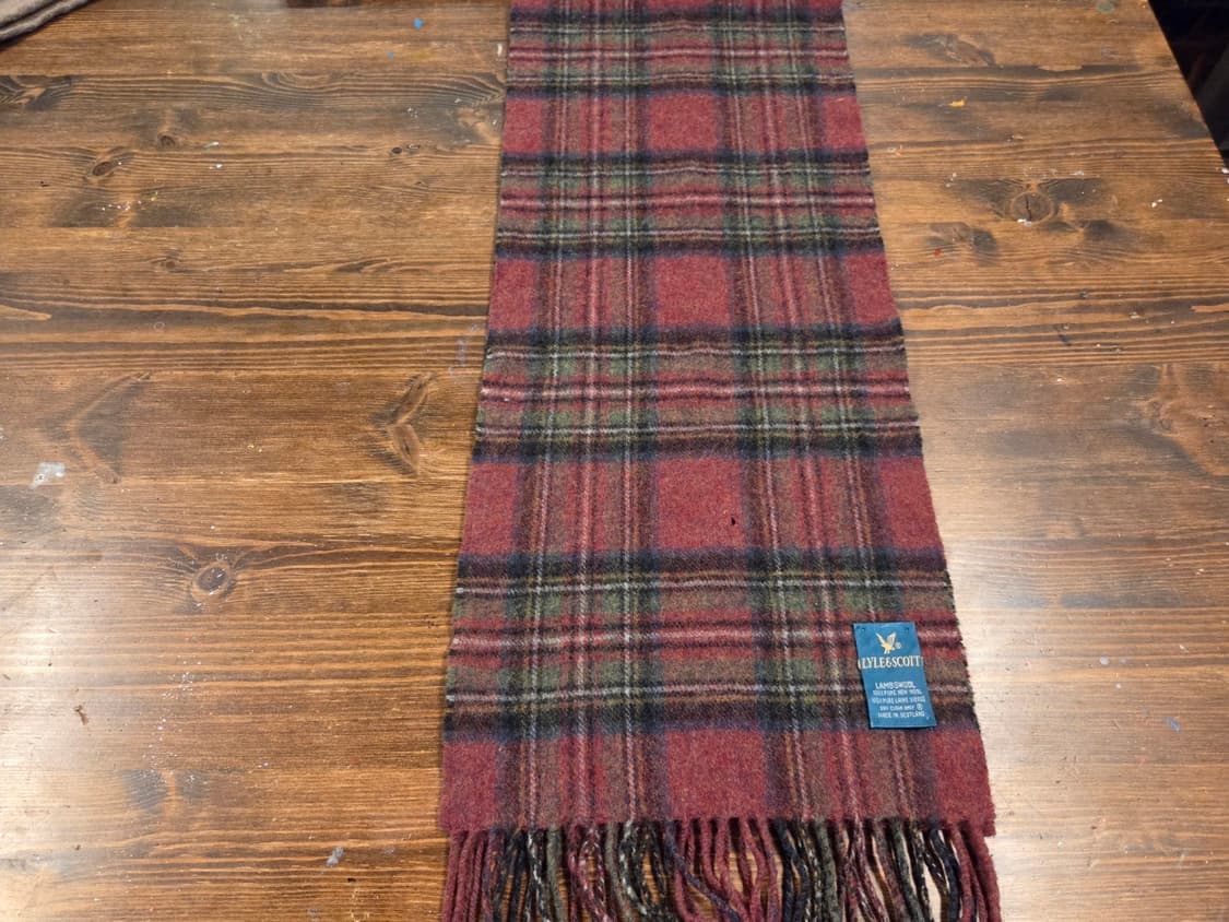 라일앤스콧 램스울 머플러 상품이미지1