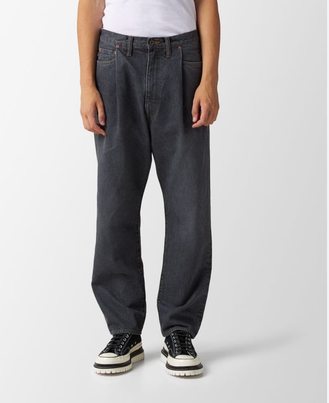캐피탈 14oz CONEY OKAGILLY 블랙 데님 34 상품이미지9