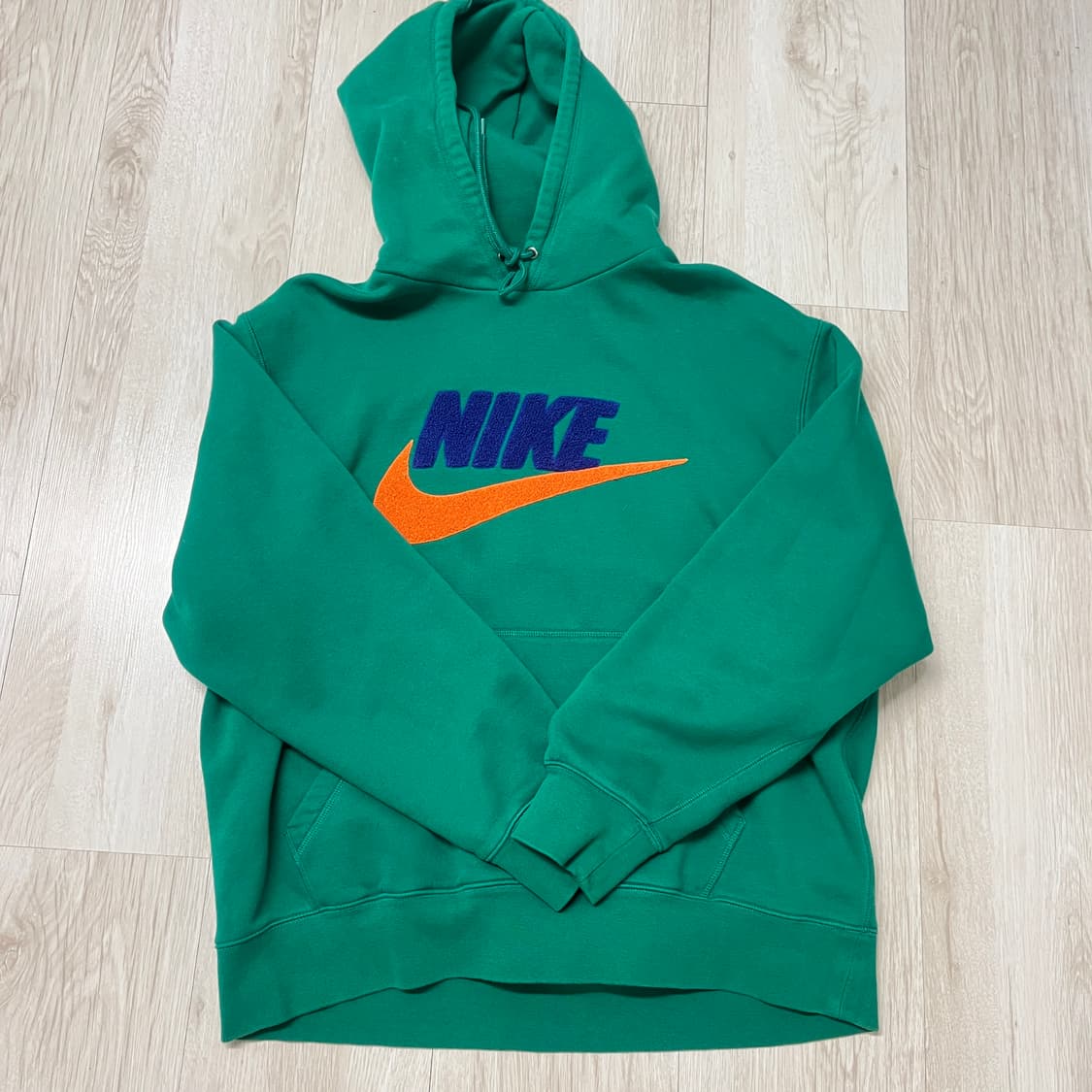 XXL 나이키 클럽 플리스 풀오버 후드 말라카이트 상품이미지3