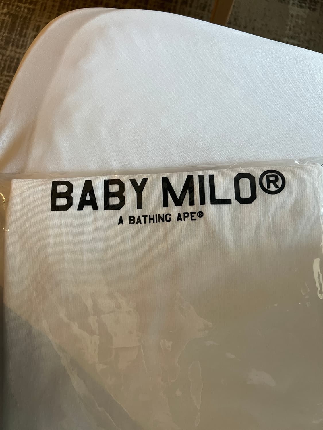 베이프 롱슬리브 베이비 마일로 흰색 상품이미지3