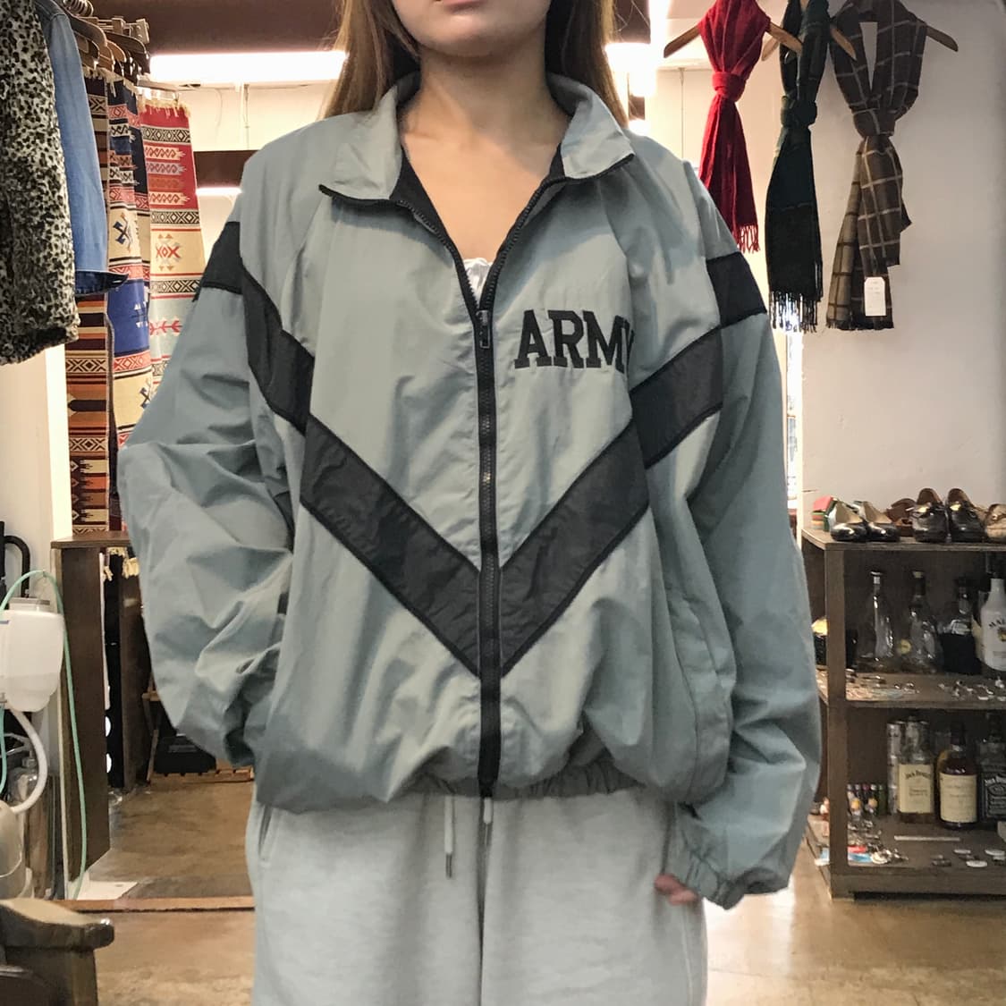 Us army 미군 IPFU 집업 윈드브레이커 자켓 남성 115 빅사이즈 상품이미지8