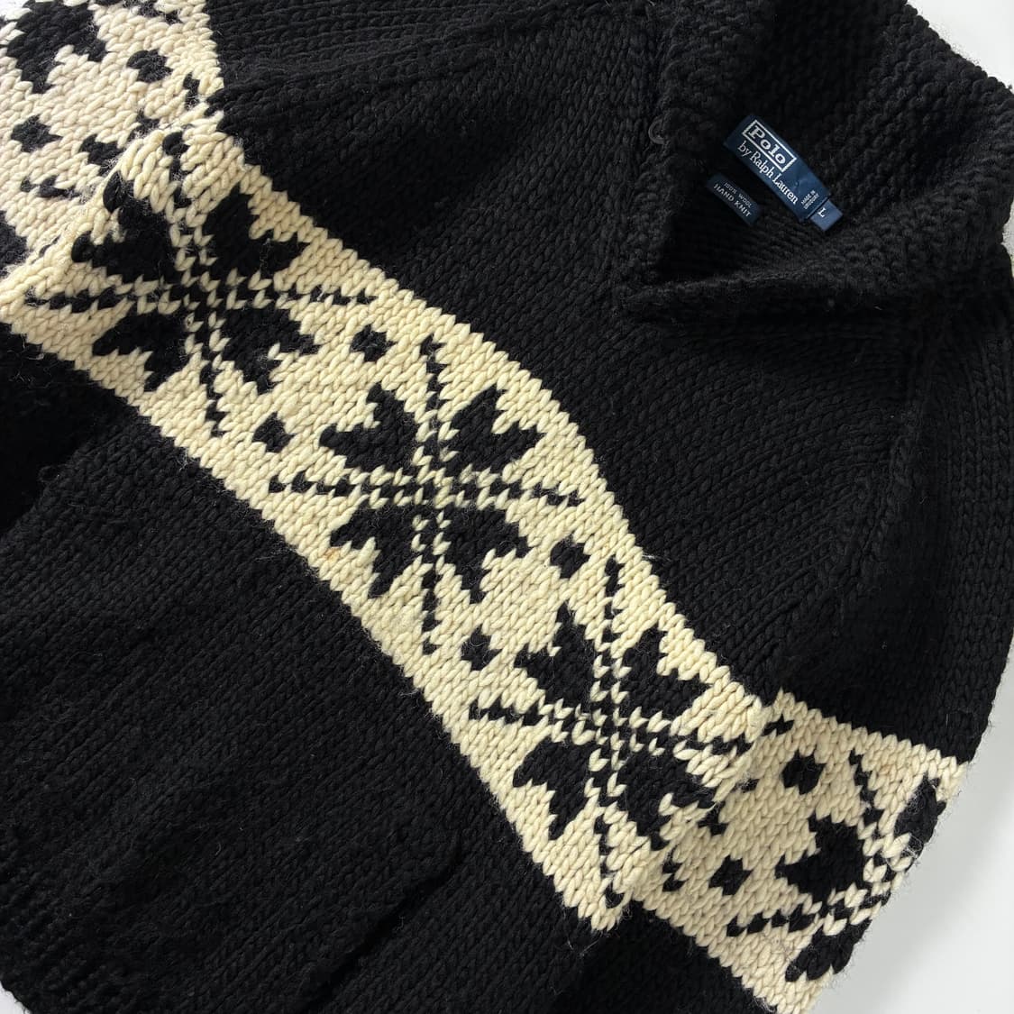 Polo  폴로 랄프로렌 핸드메이드 헤비 울 스웨터  상품이미지3