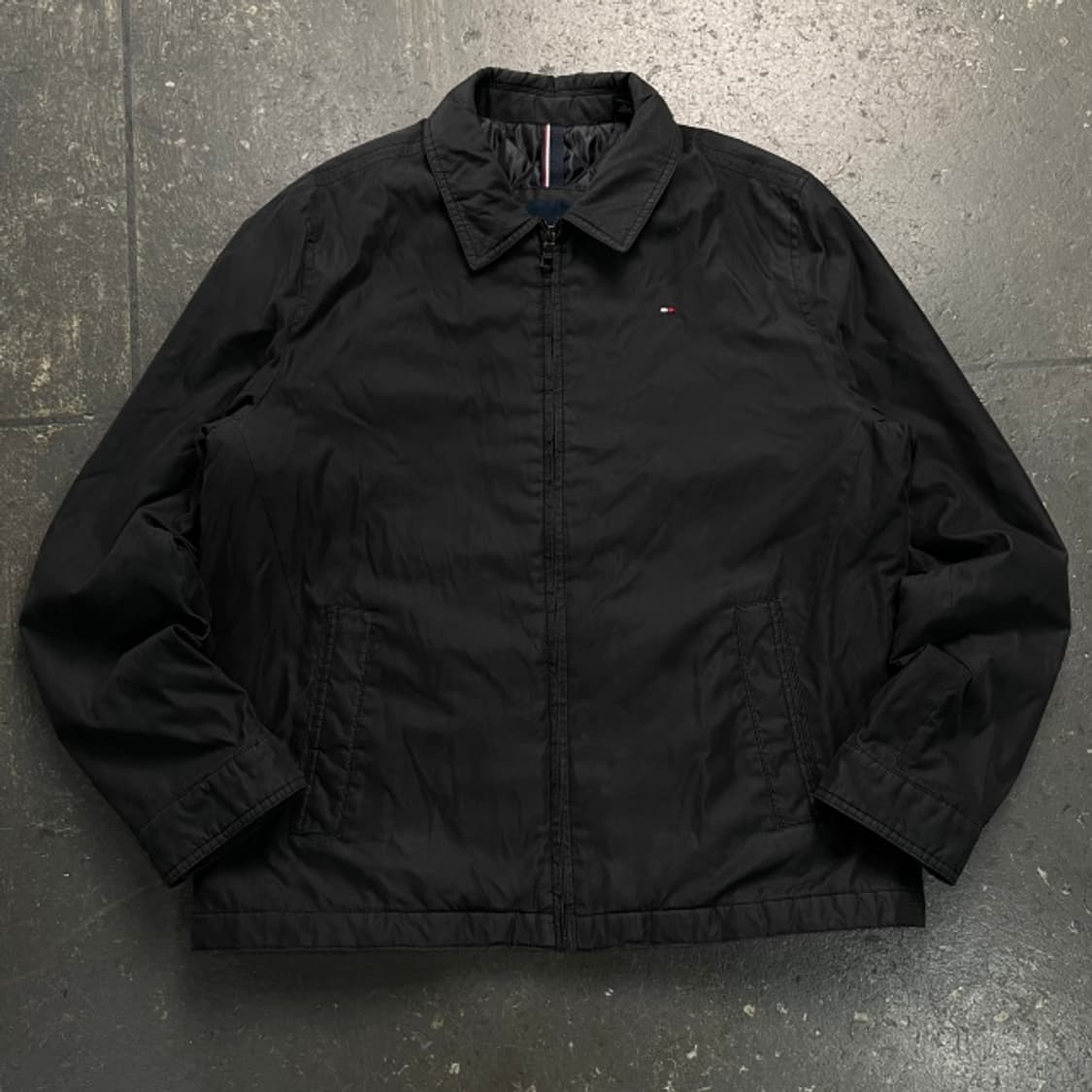 100 타미힐피거 누빔 스윙톱 자켓 상품이미지1