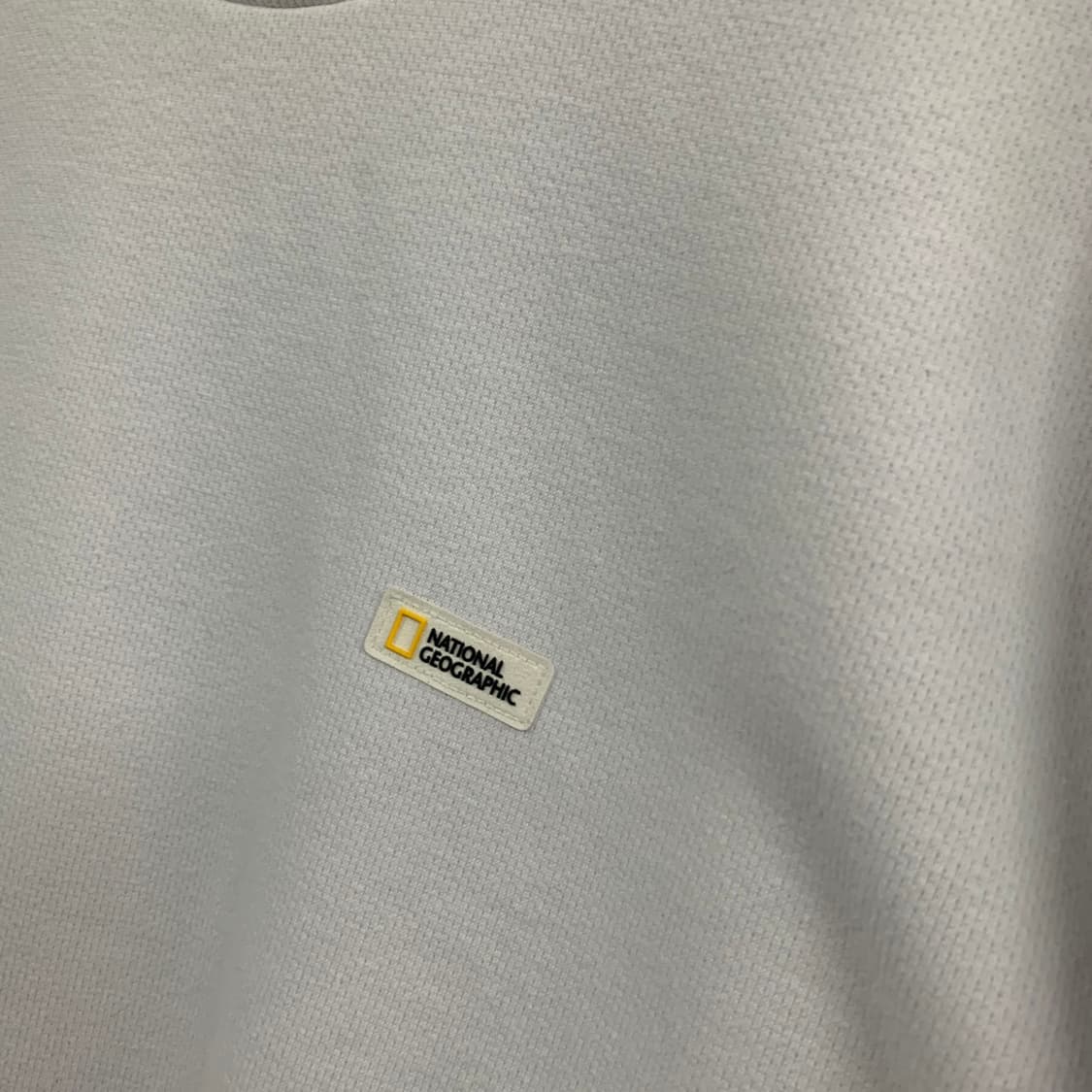 XL 내셔널지오그래픽 빅 로고 프린팅 와펜 맨투맨 상품이미지5