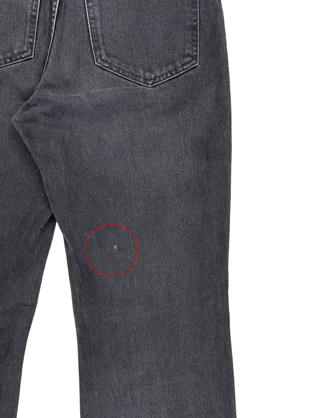 라프시몬스 21SS 블랙 와이드 레그 데님진 상품이미지8