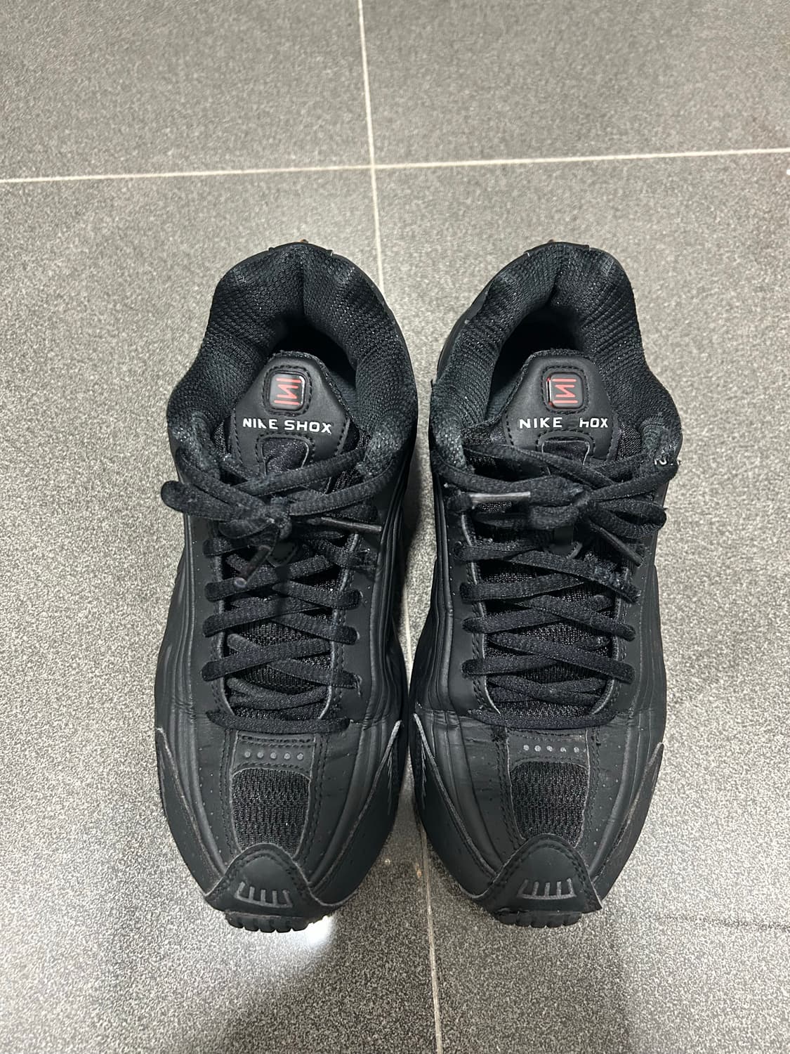 (W) 나이키 샥스 R4 블랙 235 상품이미지4