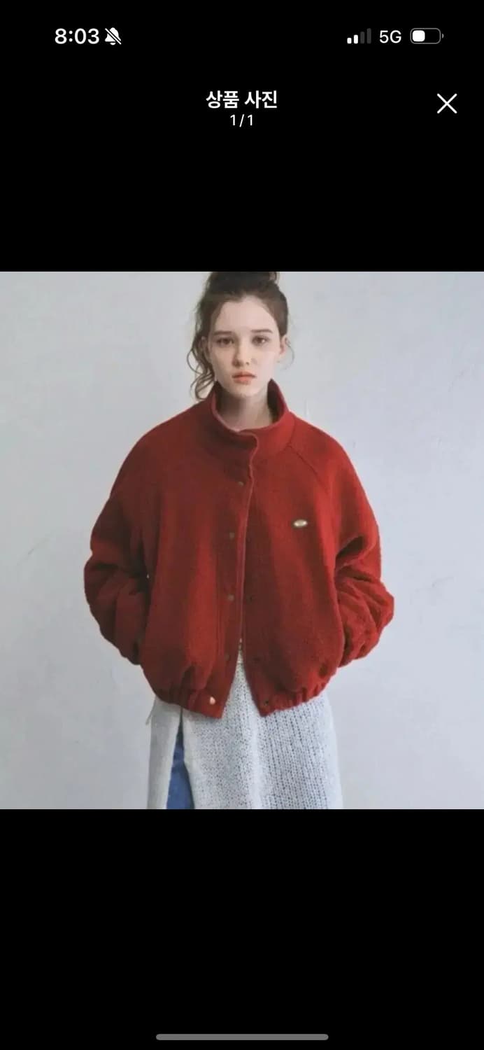 끼택포) 오로 콤피 플리스 자켓 s 상품이미지1