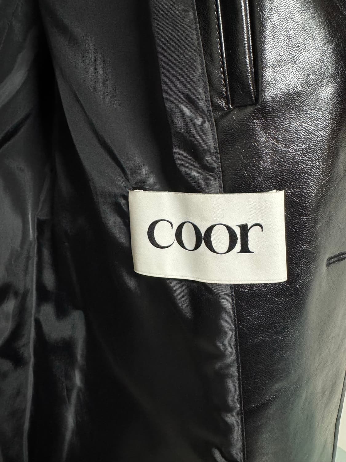 쿠어 가죽 자켓 상품이미지4