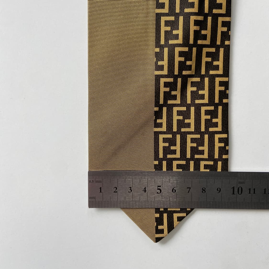 펜디 (FENDI) 모노그램 정품 명품 넥타이 상품이미지7