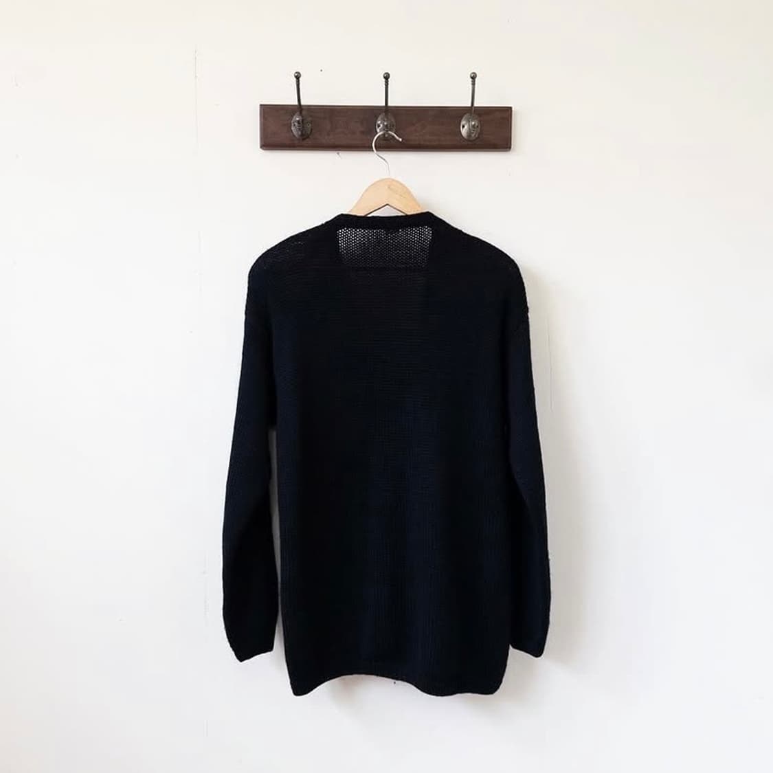 80년대 빈티지 패치워크 울 가디건 상품이미지3