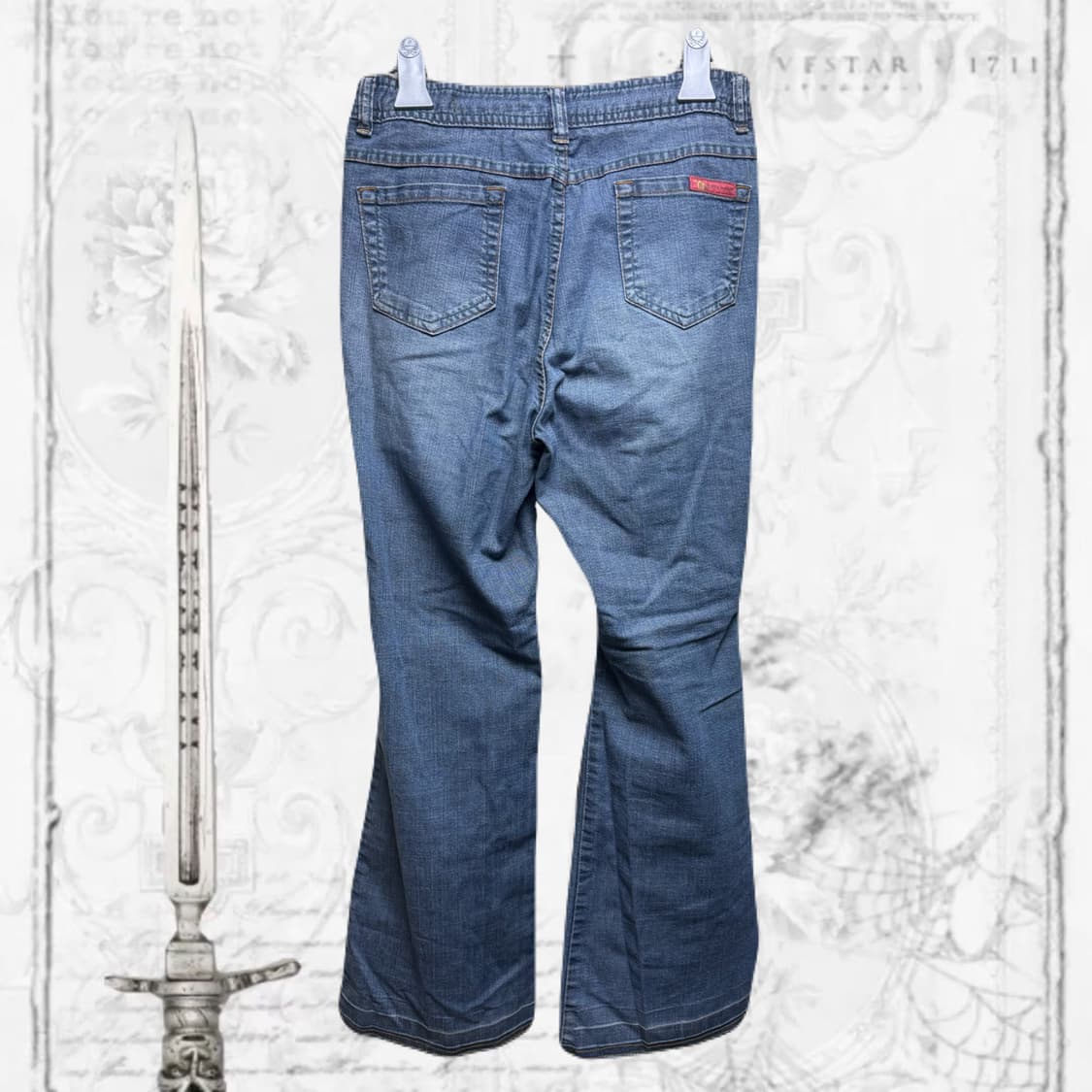 y2k 오리엔탈 부츠컷 팬츠 상품이미지2