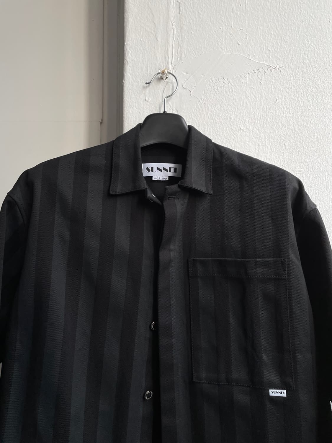 써네이 스트라이프 셔츠 자켓 상품이미지2