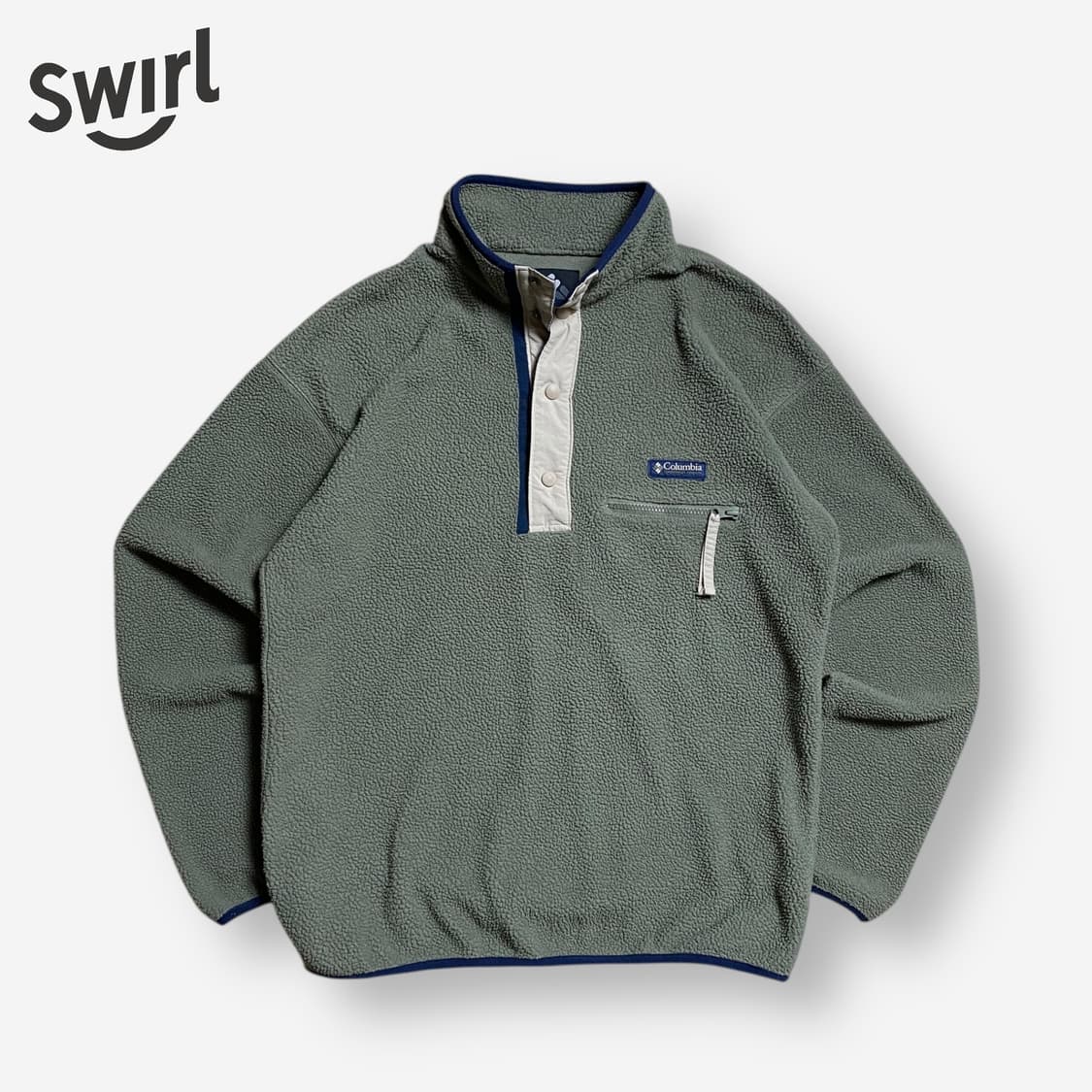🌊Columbia fleece snap-T 상품이미지1
