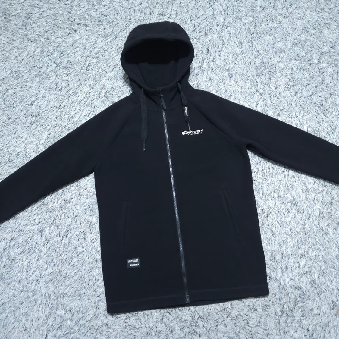 디스커버리) M 남자 뽀글이 기모후드집업 / 왕눈이샵 상품이미지2