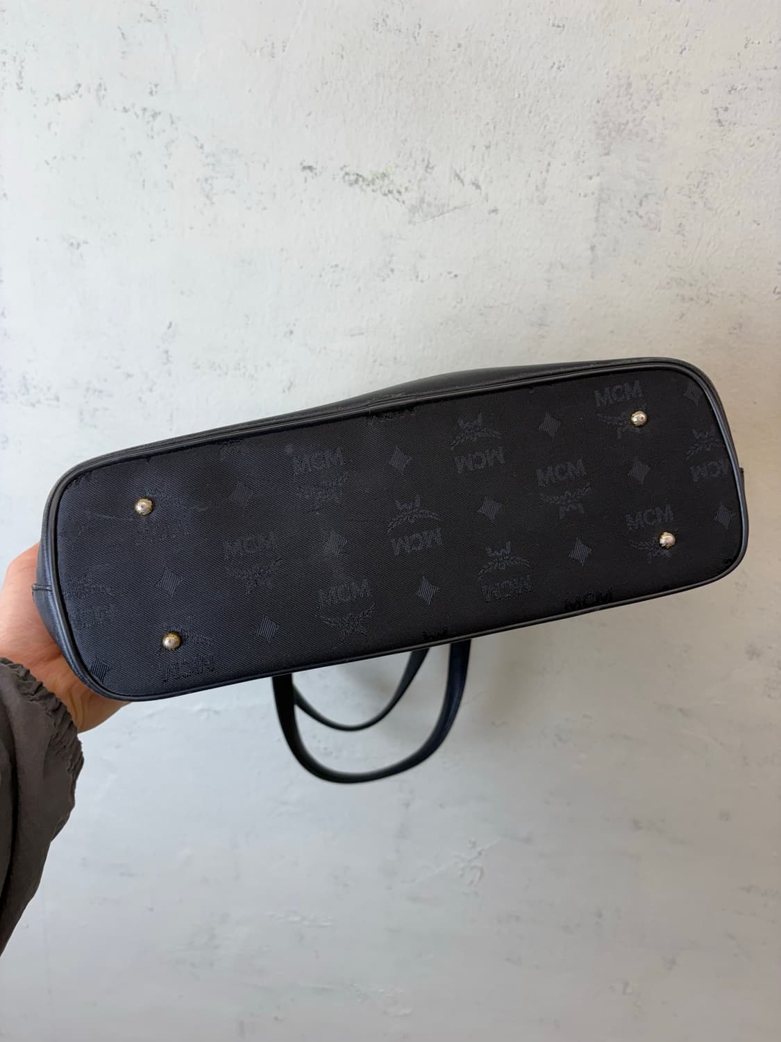MCM 엠씨엠 빈티지 블랙 토트백 상품이미지7
