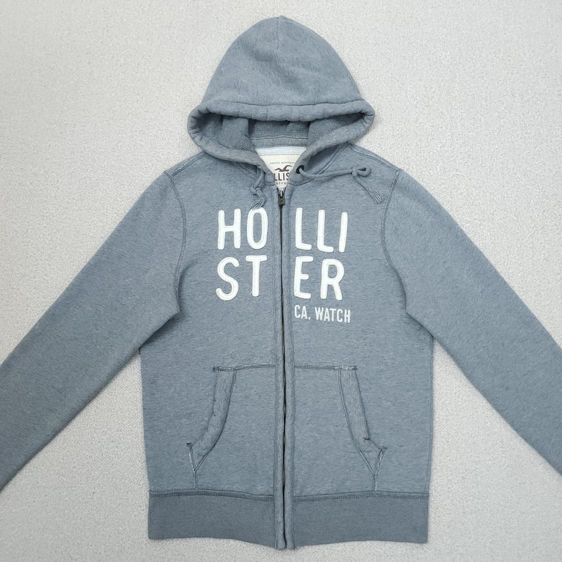(M)홀리스터 남자 후드 집업 자켓 약기모 빈티지 캐주얼 상품이미지5