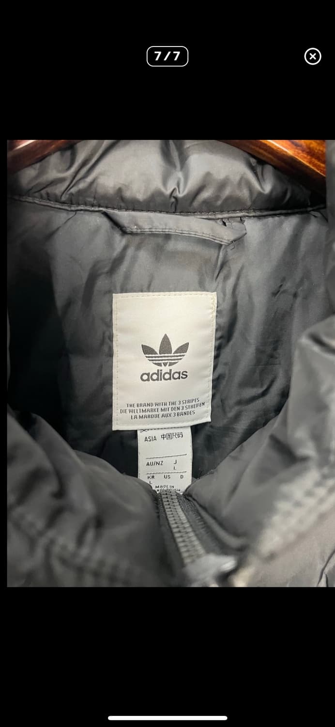 아디다스 파이어버드 블랙 패딩 A2466 상품이미지7