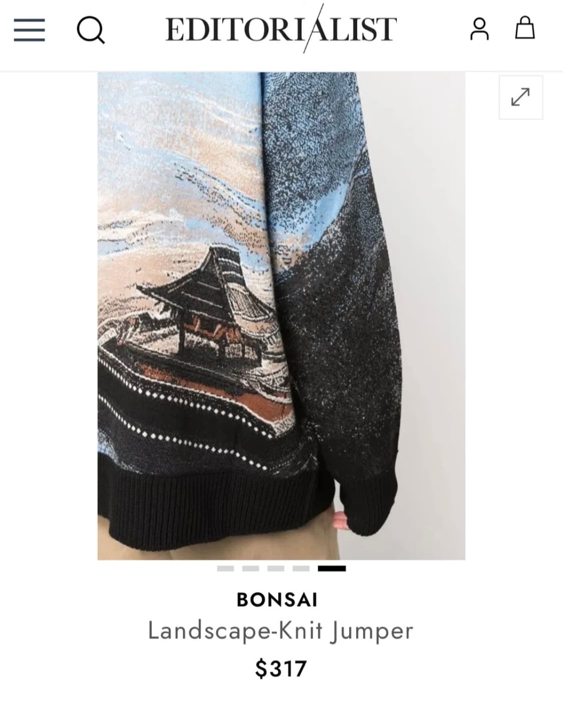 본사이(BONSAI) 니트 상품이미지9