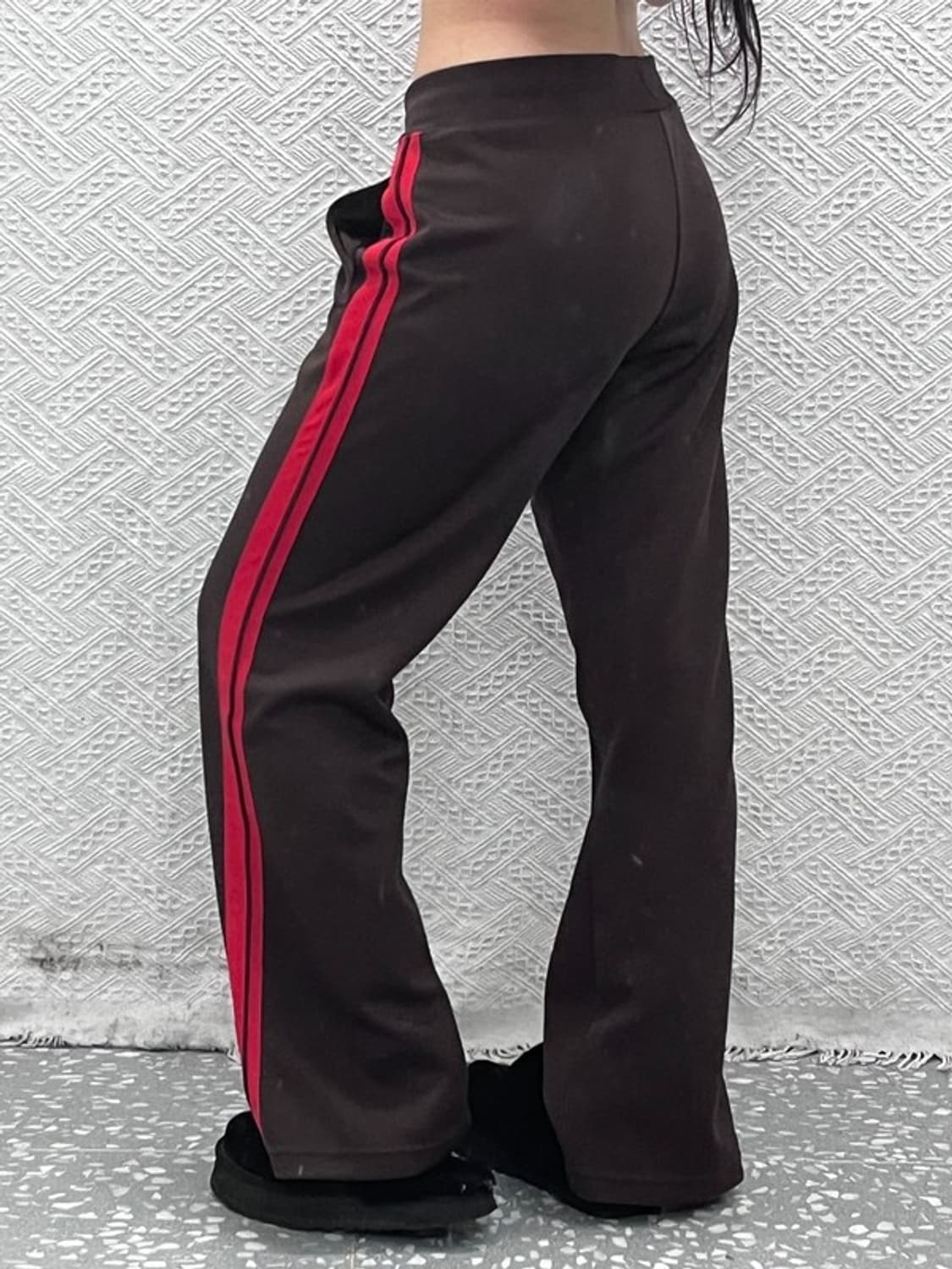 나이키 올드스쿨 빈티지 레트로 브라운레드 트랙팬츠 XL C11166 상품이미지2