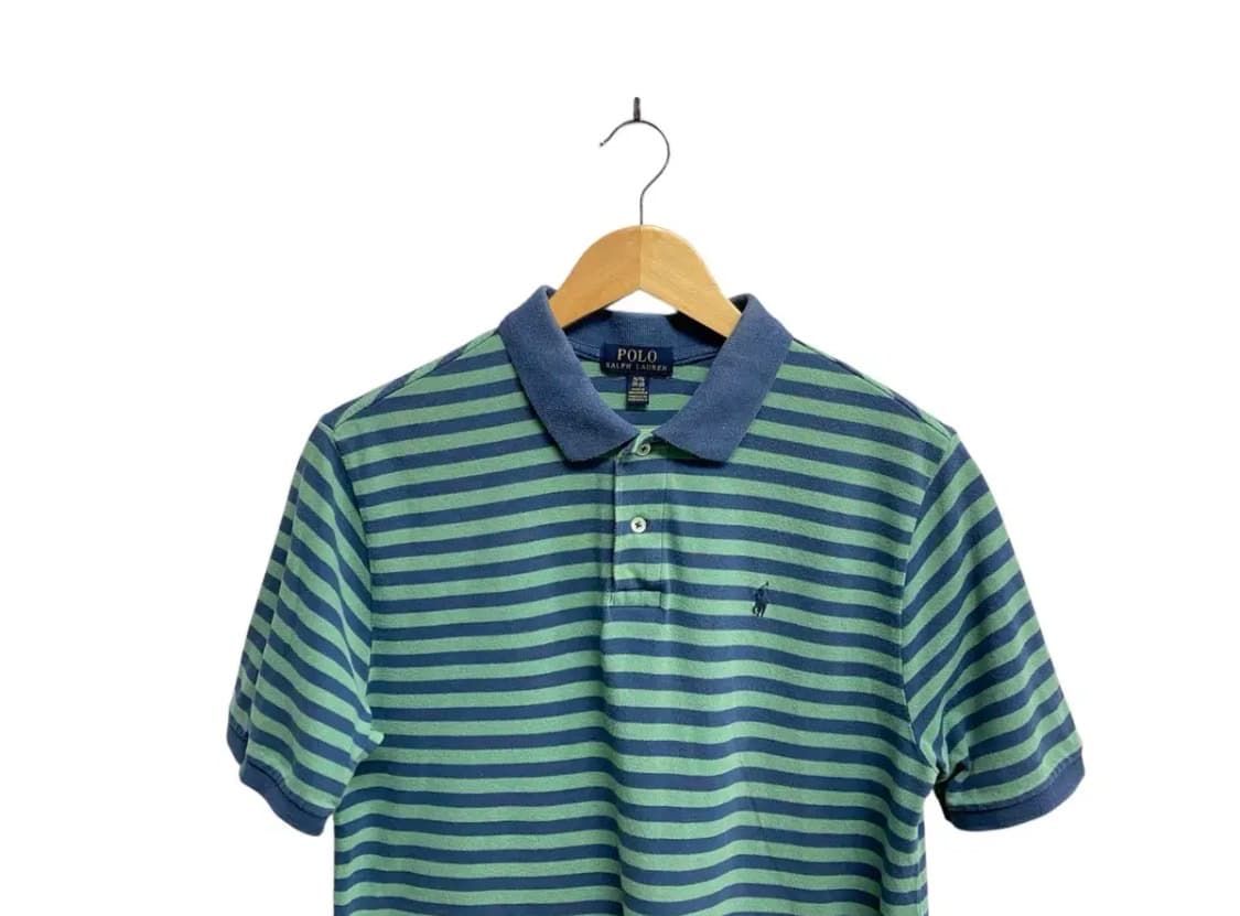 폴로 민트 스트라이프 PK 반팔티 S 상품이미지2