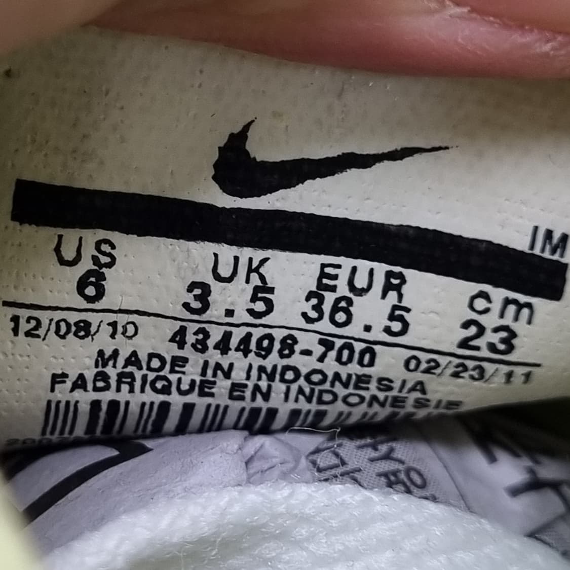 나이키 고 캔버스 여성하이탑230 상품이미지6