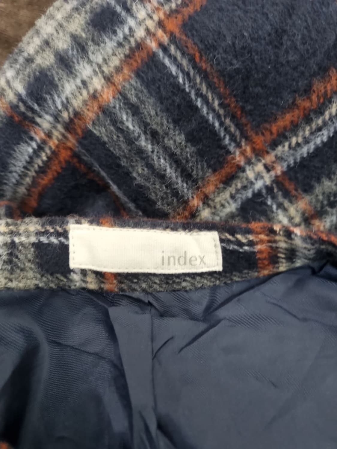 인덱스 레트로 체크 미니스커트  상품이미지6