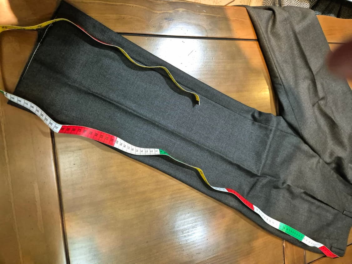 F/W(추동) 그레이 울팬츠 상품이미지3