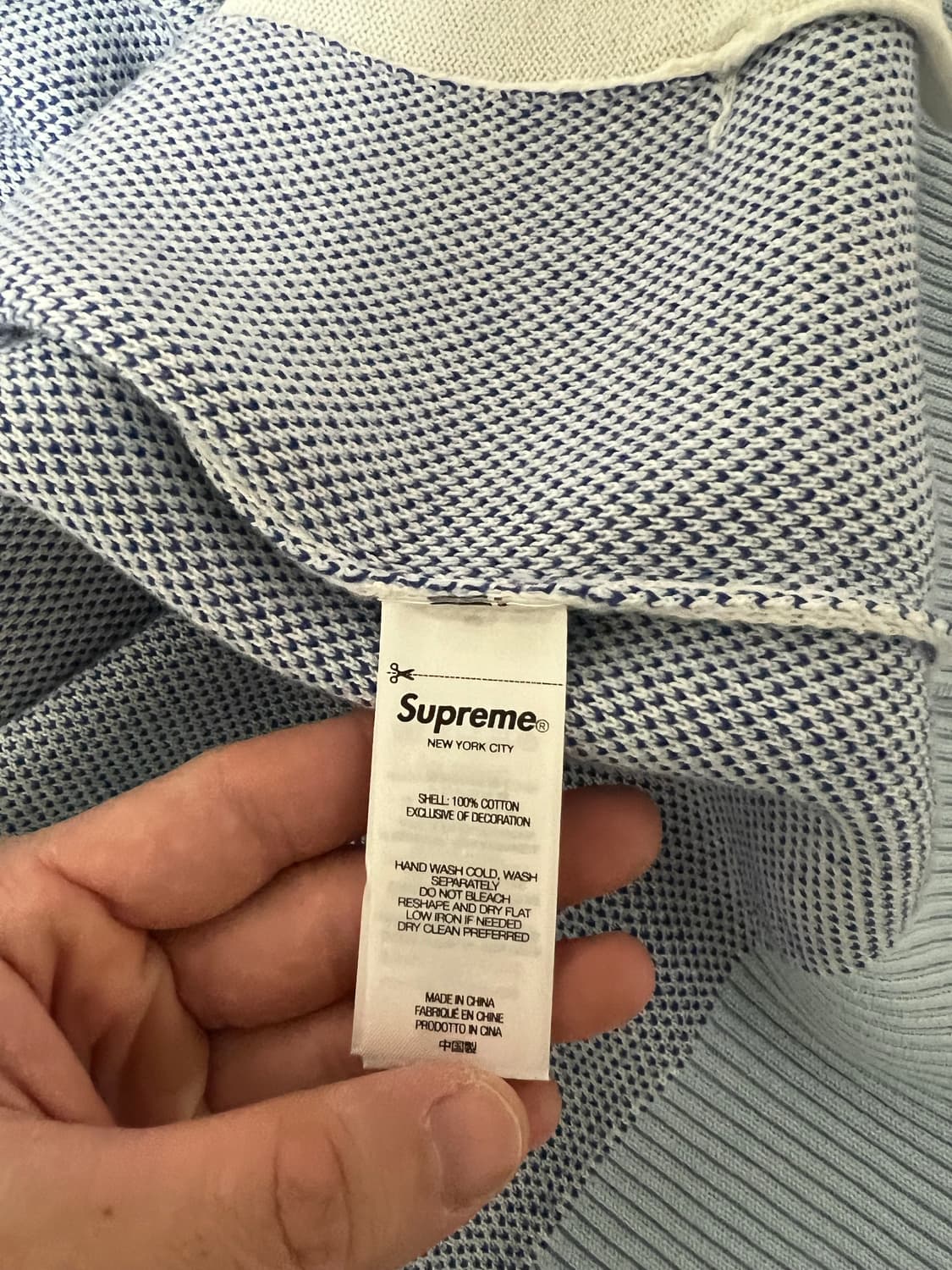 슈프림x엄브로 집업 스웨터 M 상품이미지6