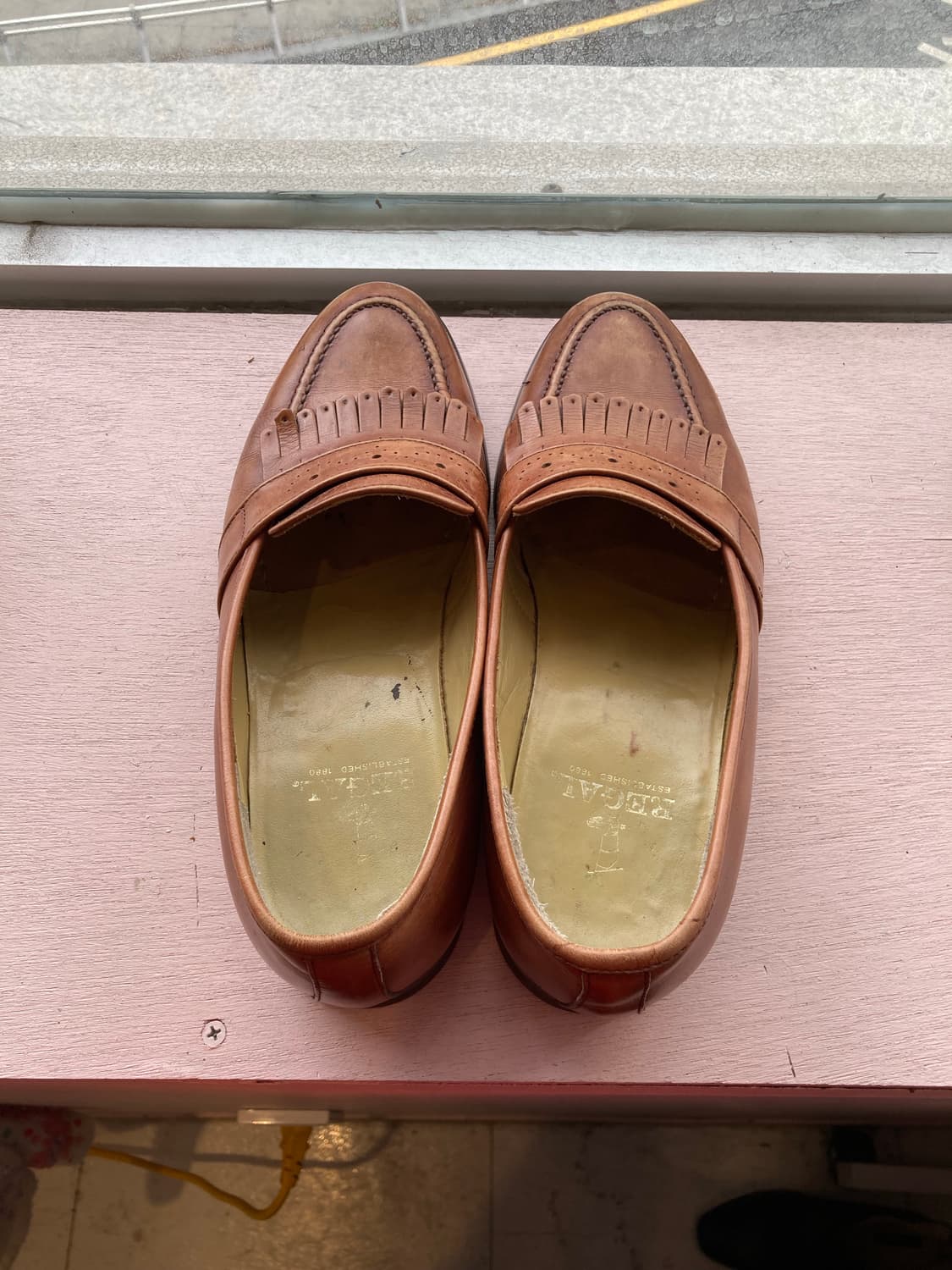 리갈 REGAL 클래식 브라운 프린지 로퍼 상품이미지5