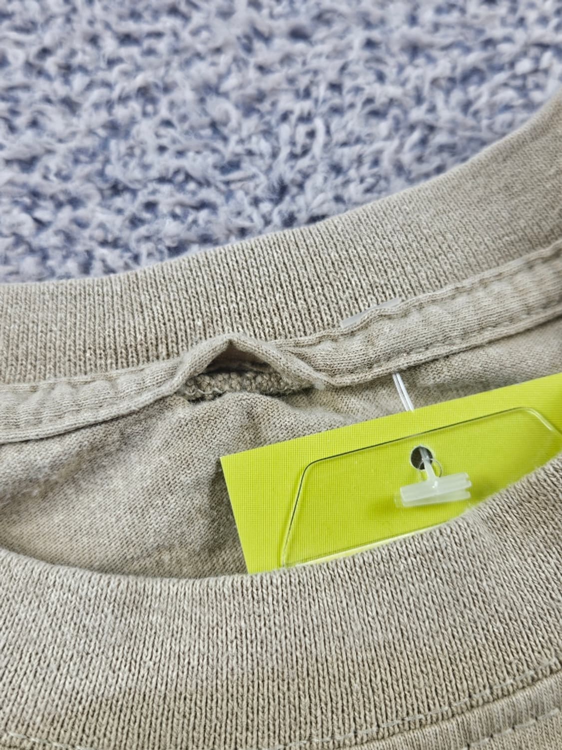 빈센트 스컬 프린팅 다잉워시드 커스텀 반팔 티셔츠 (M추정)/ 11373 상품이미지7