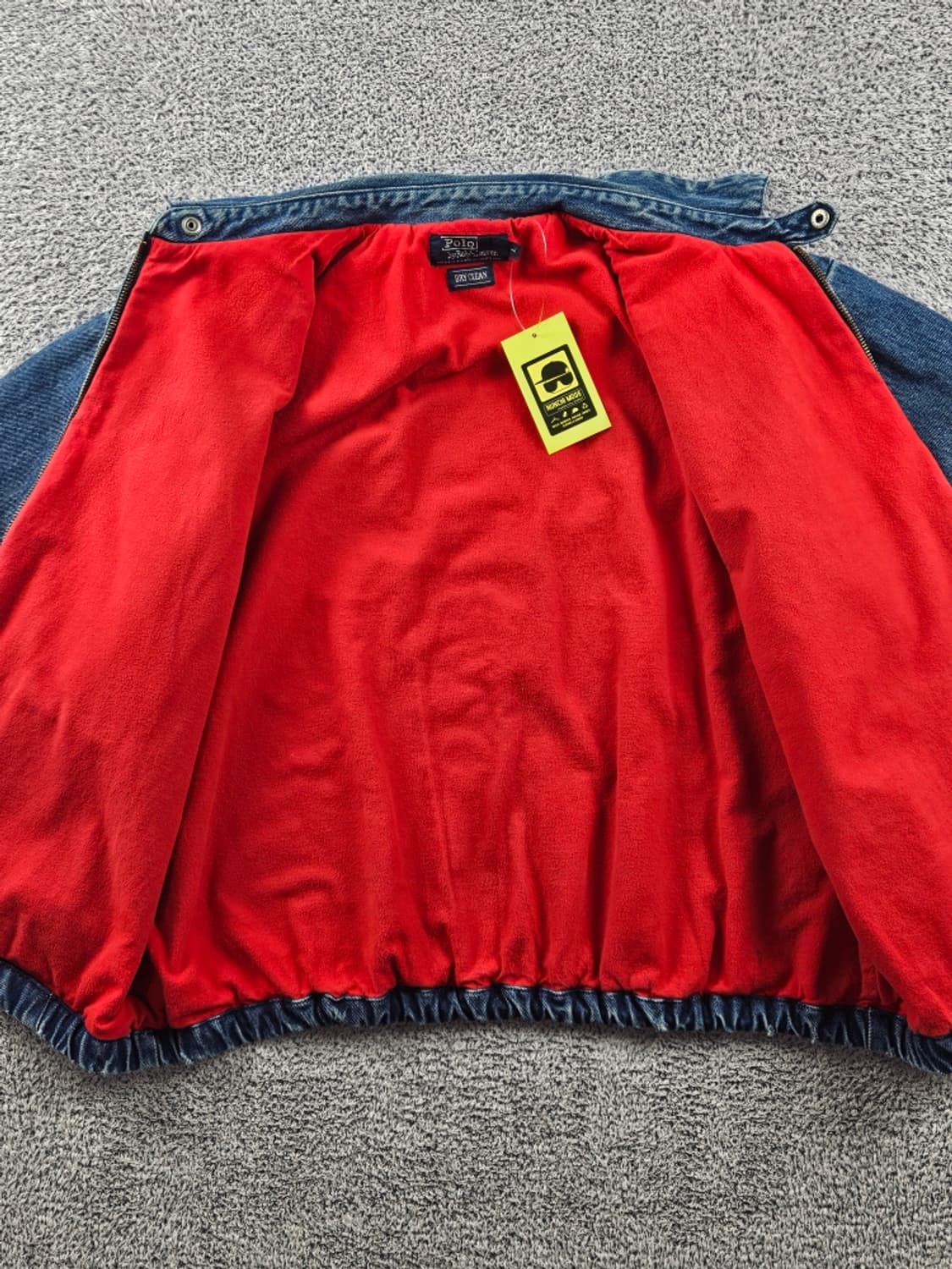 80's USA 폴로랄프로렌 데님 스윙탑 자켓 ( L ) / 10707 상품이미지10