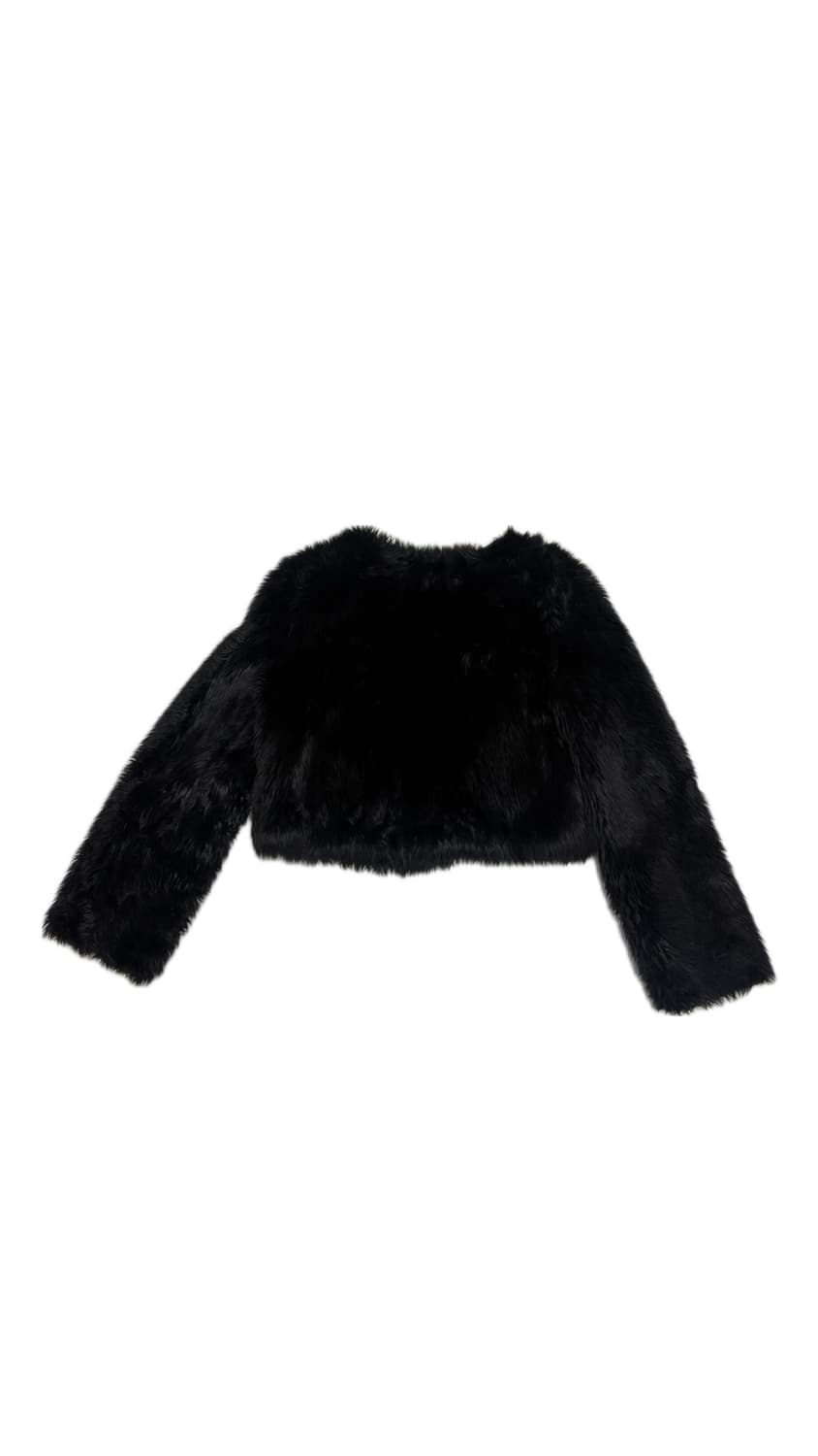 애즈온 퍼자켓 블랙  상품이미지2