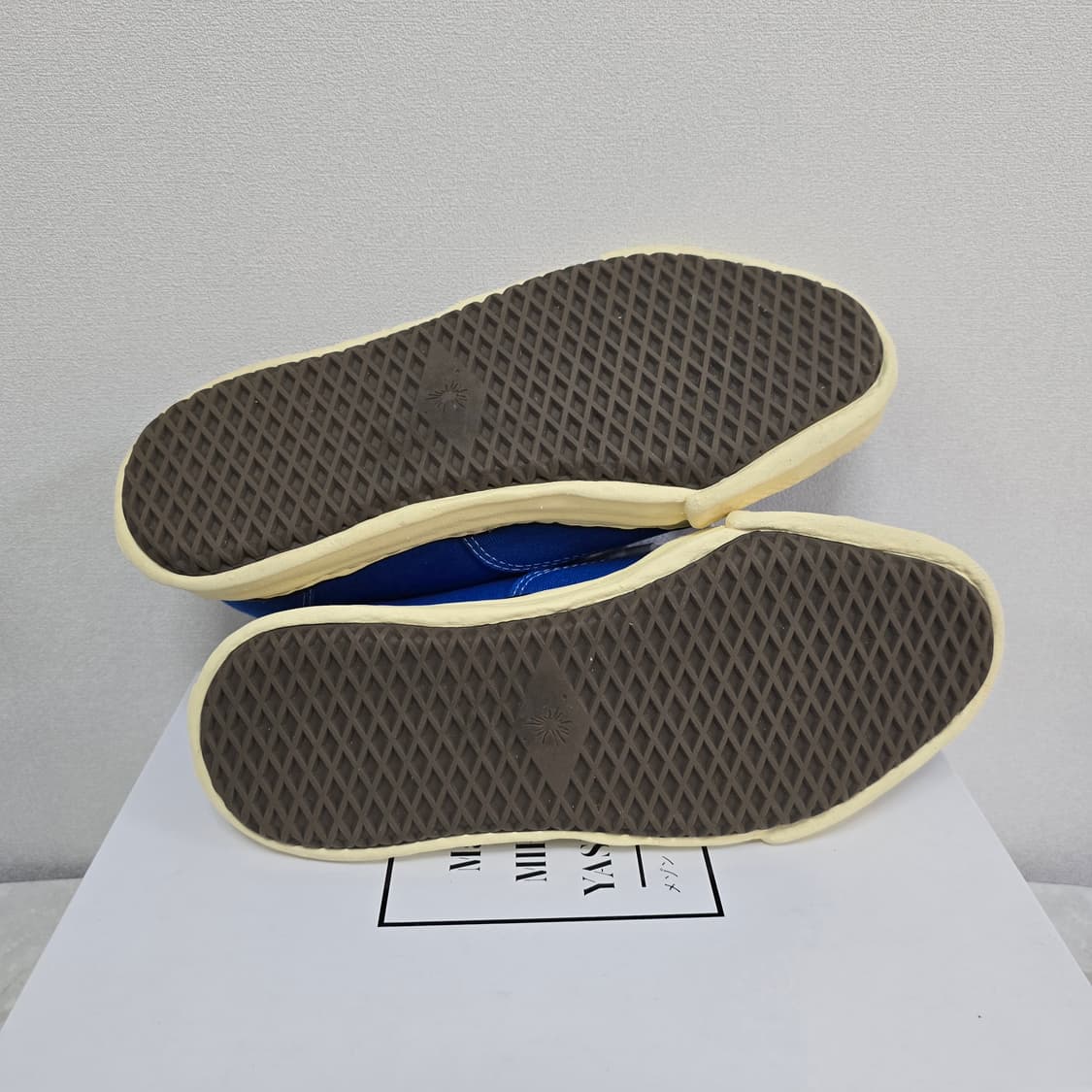 메종 미하라야스히로 베이커 스니커즈 신발 블루 43사이즈 판매 상품이미지6