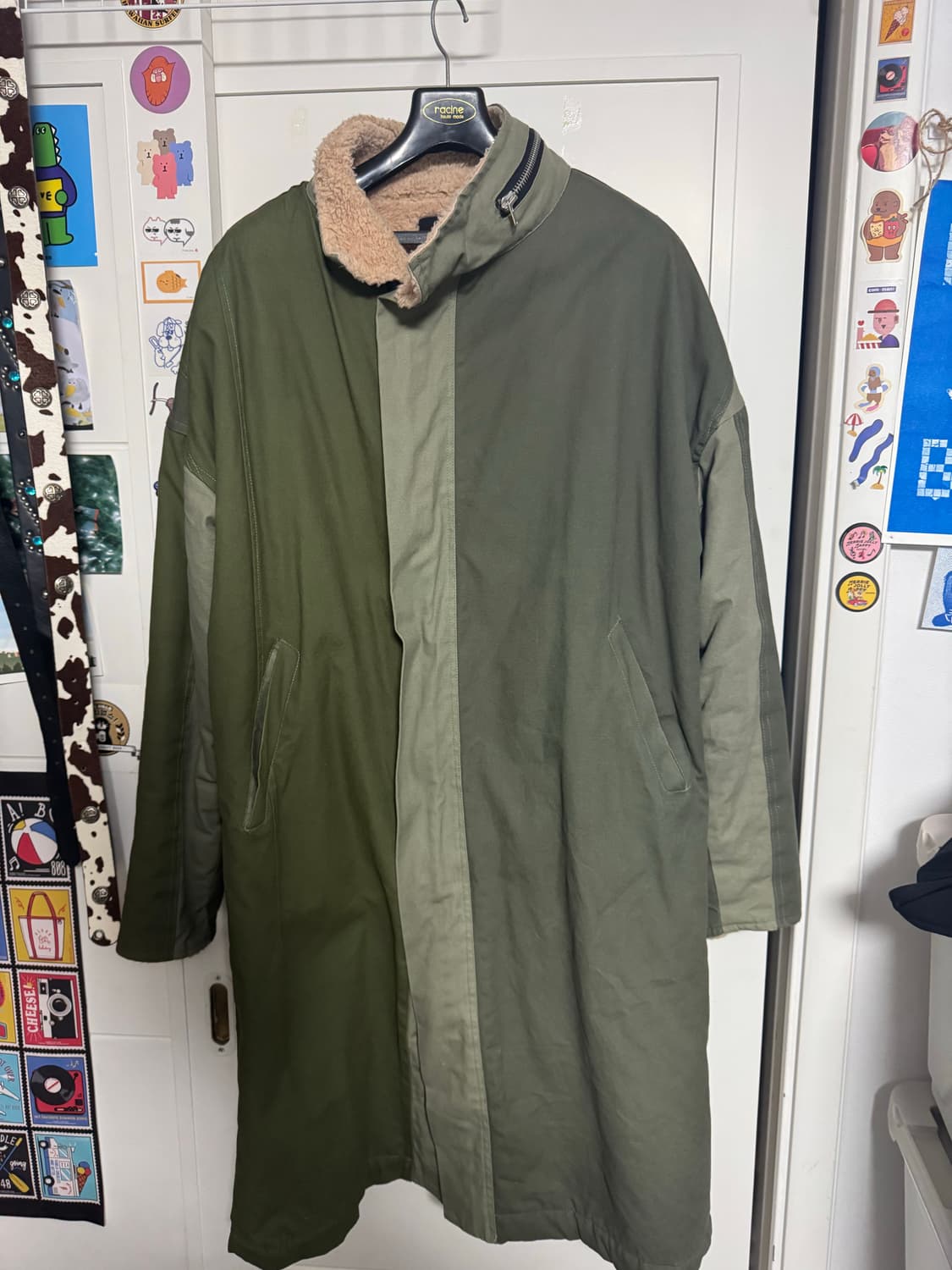 피오갓 카키색  코트 상품이미지1