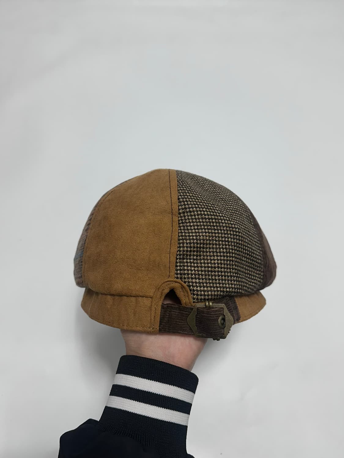 race-g 빈티지 패치워크 헌팅캡 일본빈티지 상품이미지4