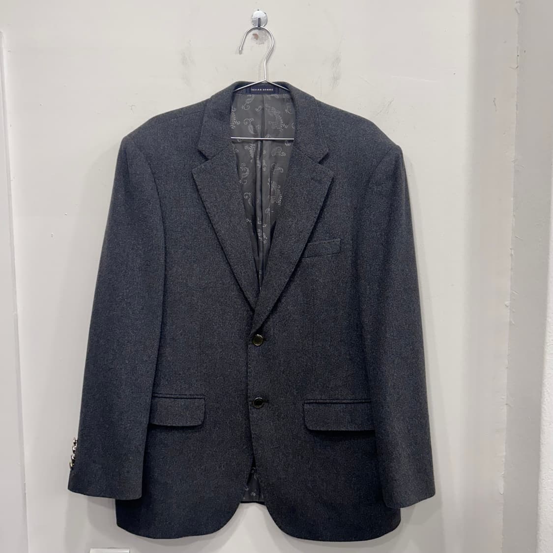 인디안옴므 앙고라블랜드 울 헤링본 블레이져 상품이미지2