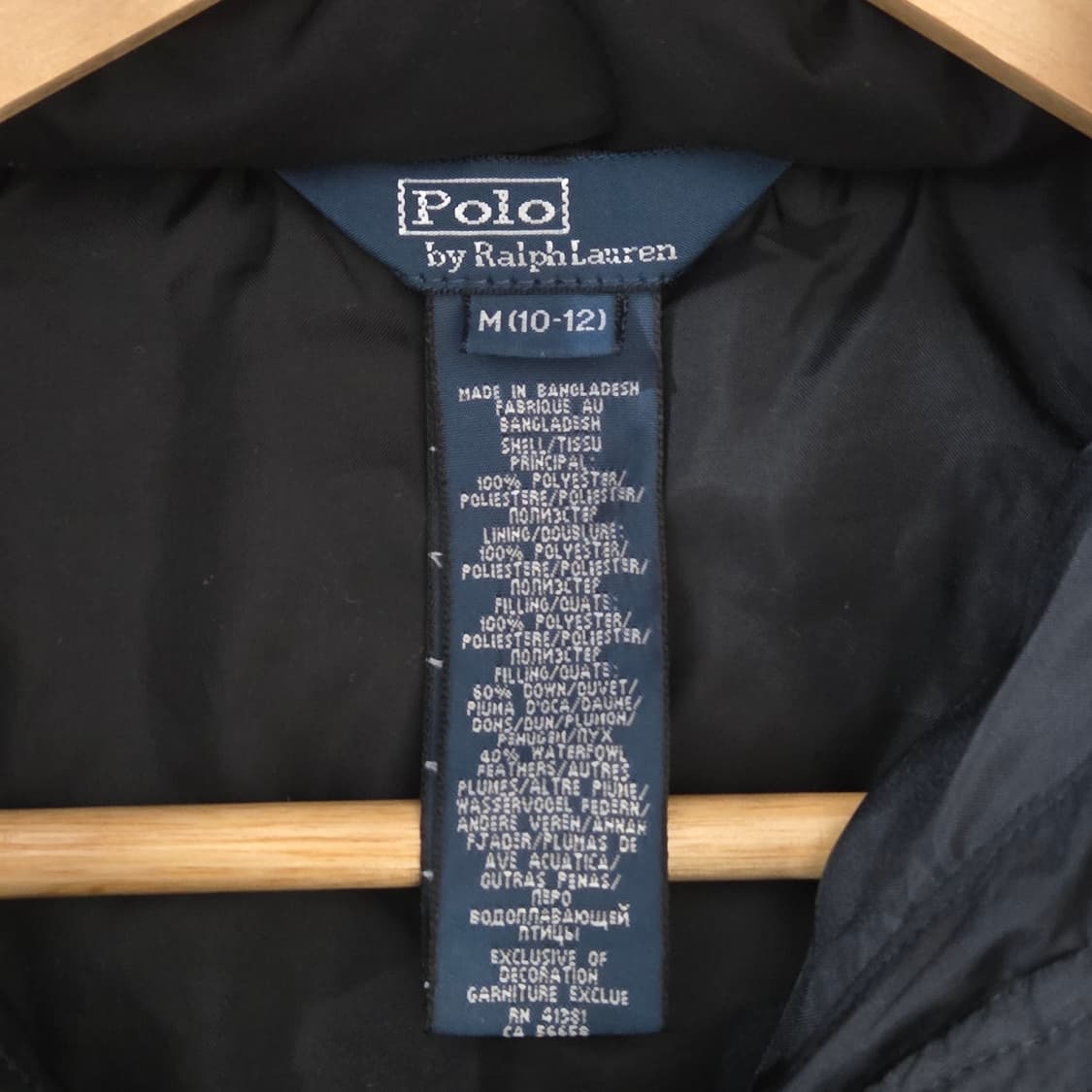 폴로랄프로렌 키즈 다운 패딩 M(10/12) 상품이미지4