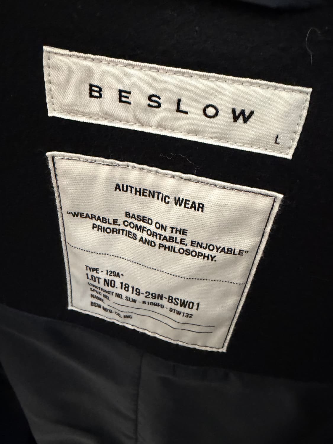 비슬로우 발마칸 네이비L 상품이미지3