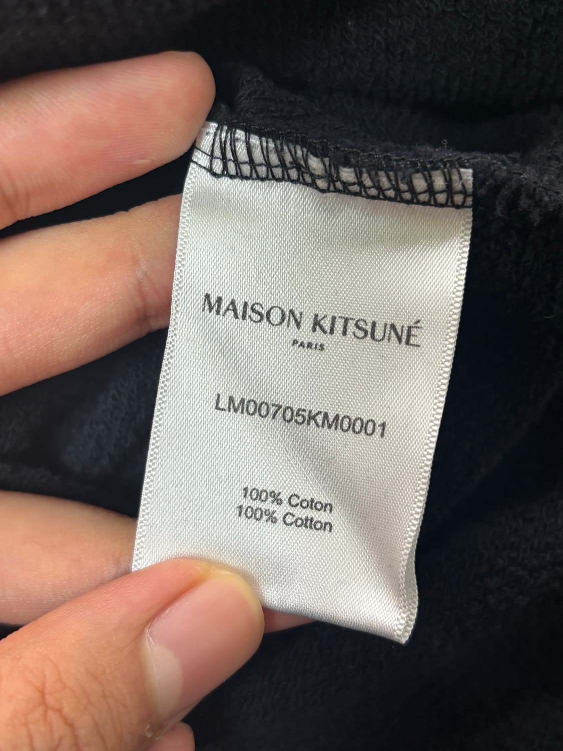 [M-XL] 메종키츠네 볼드폭스 오버사이즈 후드티 상품이미지4