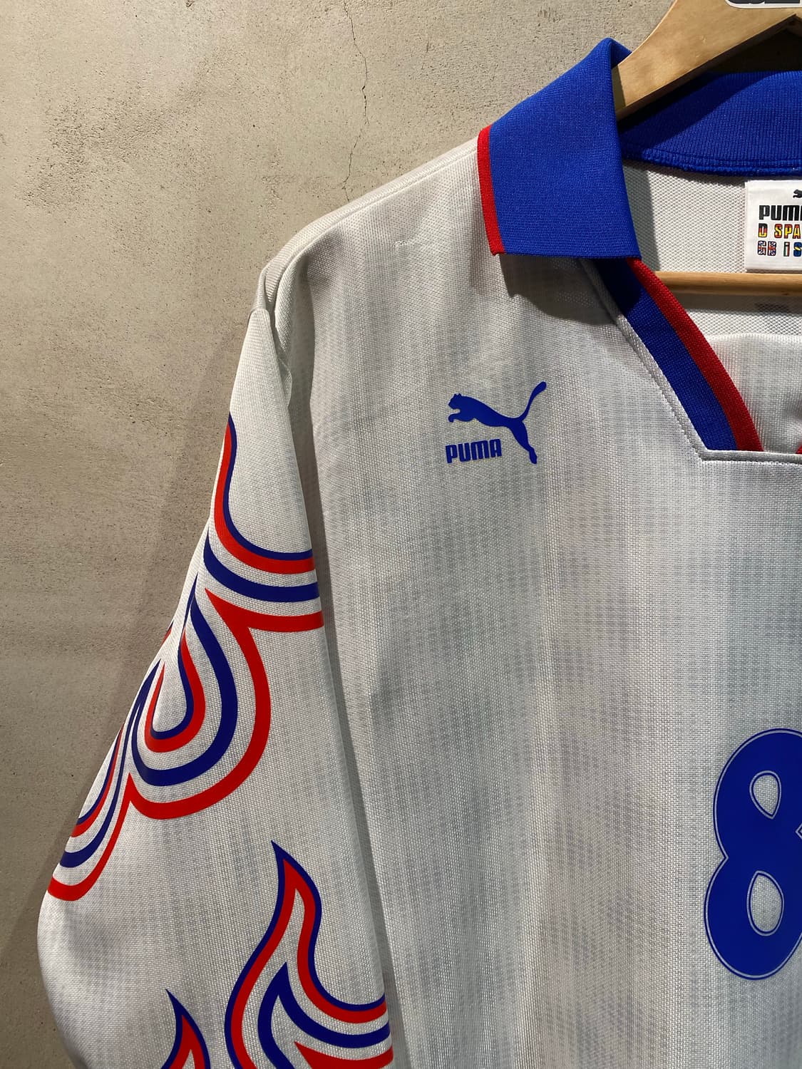 96-97 일본 국가대표 나카타 어웨이 긴팔 유니폼 (커스텀) 상품이미지4