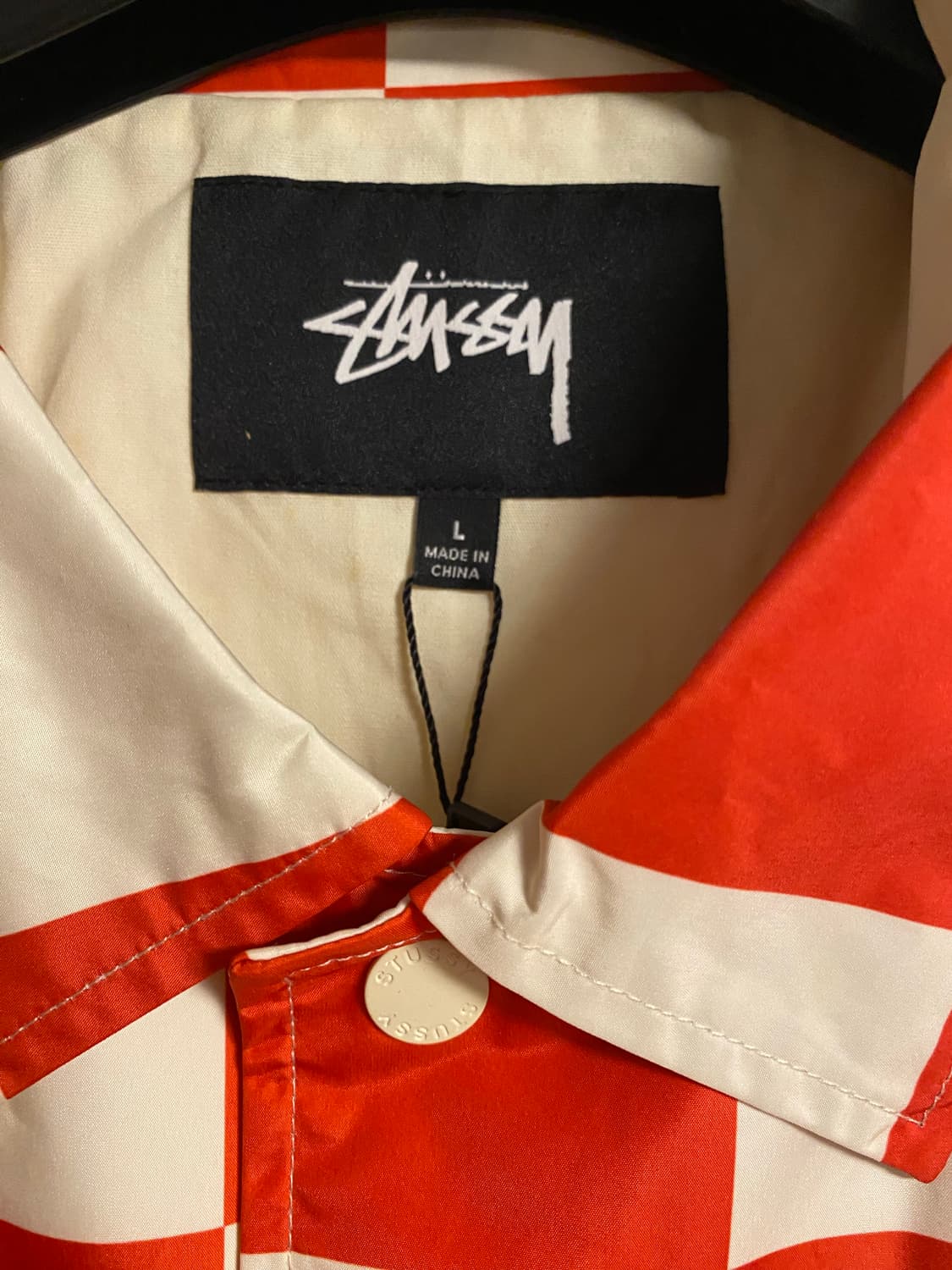 스투시 체커 코치자켓 상품이미지4