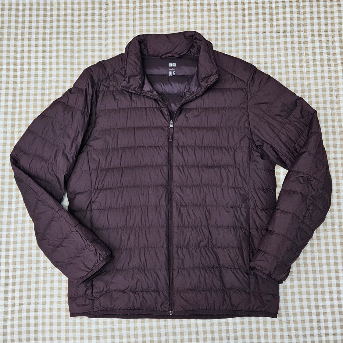 유니클로 오리털 경량패딩 남자100 상품이미지1