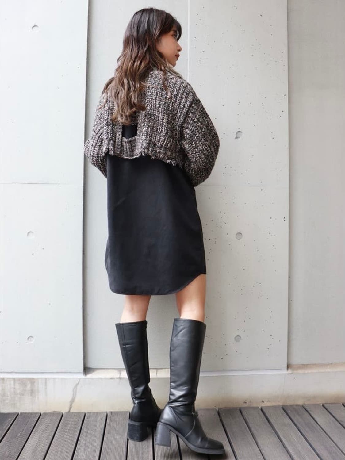[MURUA] Knit doking mini onepice 상품이미지5