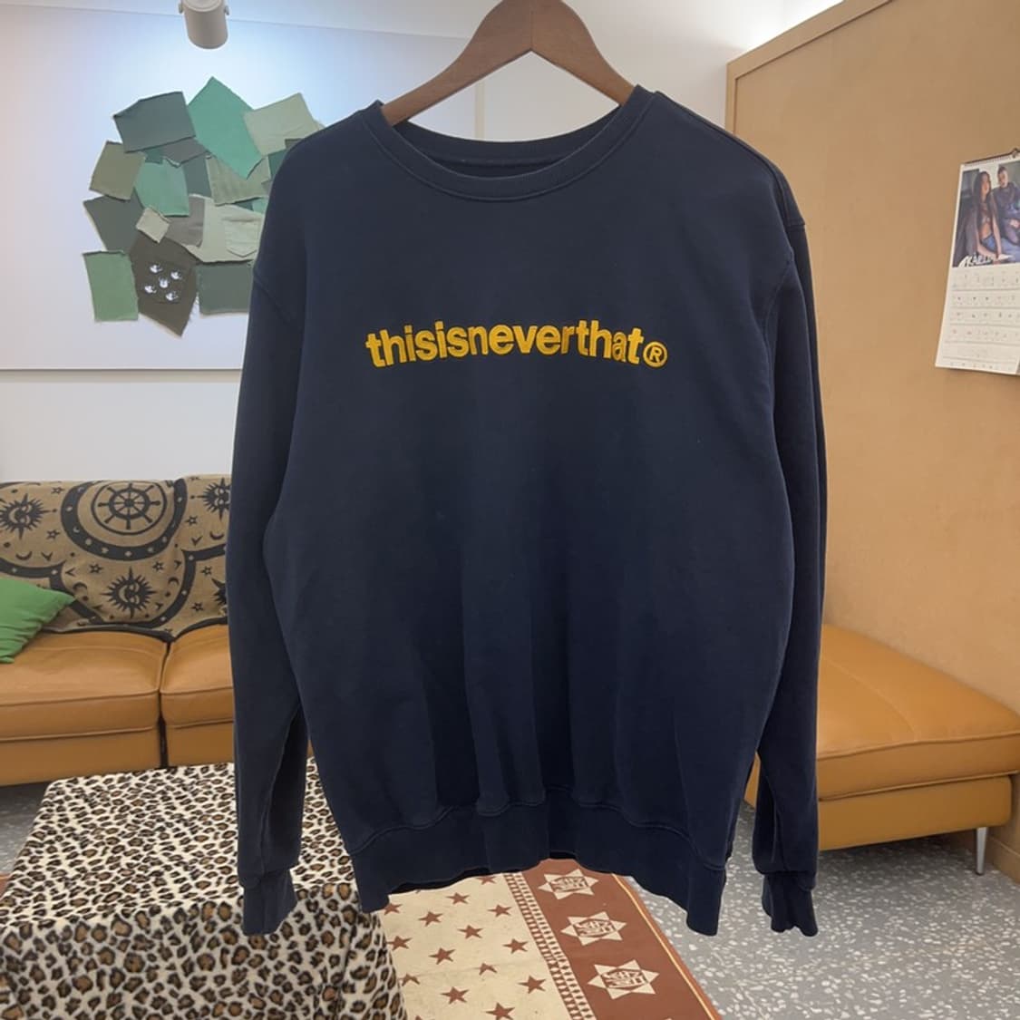 디스이즈네버댓 레트로 빈티지 약기모 맨투맨 L C09236 상품이미지3