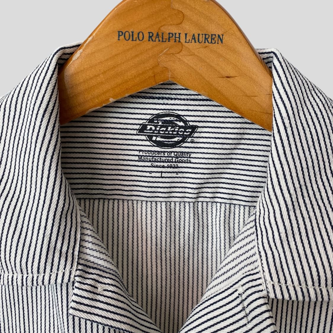 (키즈L)디키즈 히코리 워크셔츠 상품이미지3