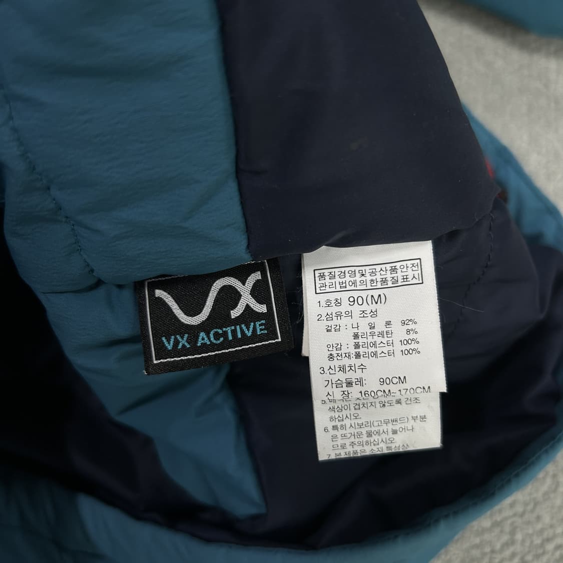 노스페이스 써밋 패딩 자켓 블루 여성용 m 상품이미지3